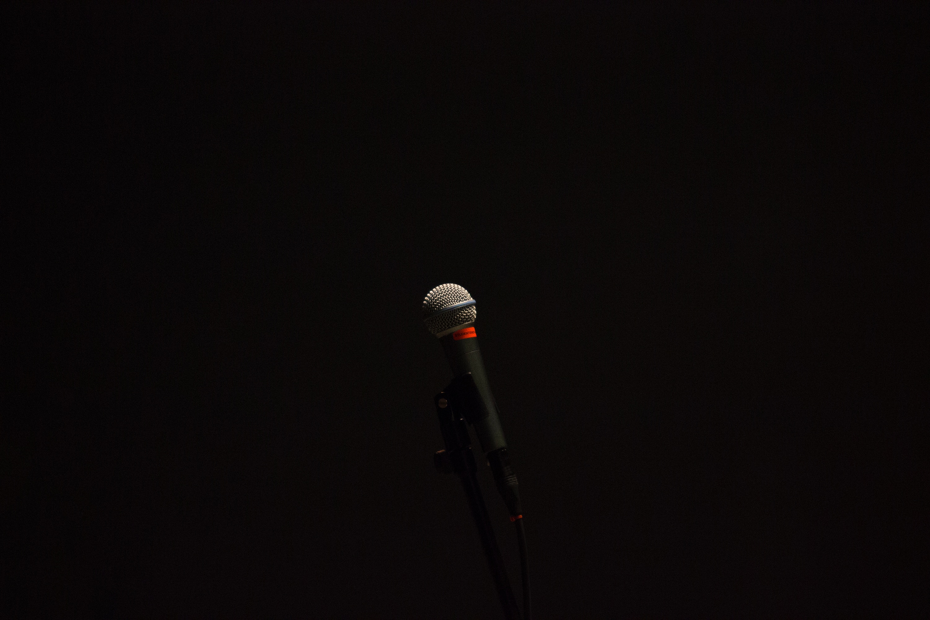 Microphone Open Mic Night