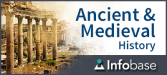 Logo of the Ancient and Medieval History database from Infobase.