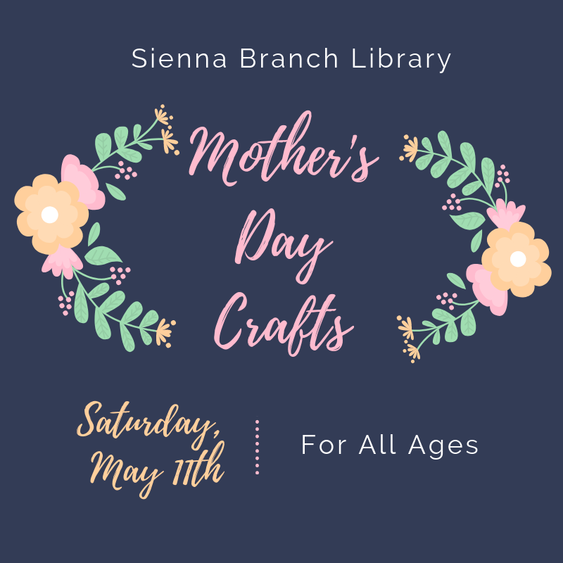 Mother's Day Craft flyer