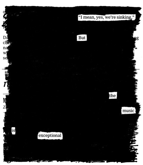 an example of a blackout poem