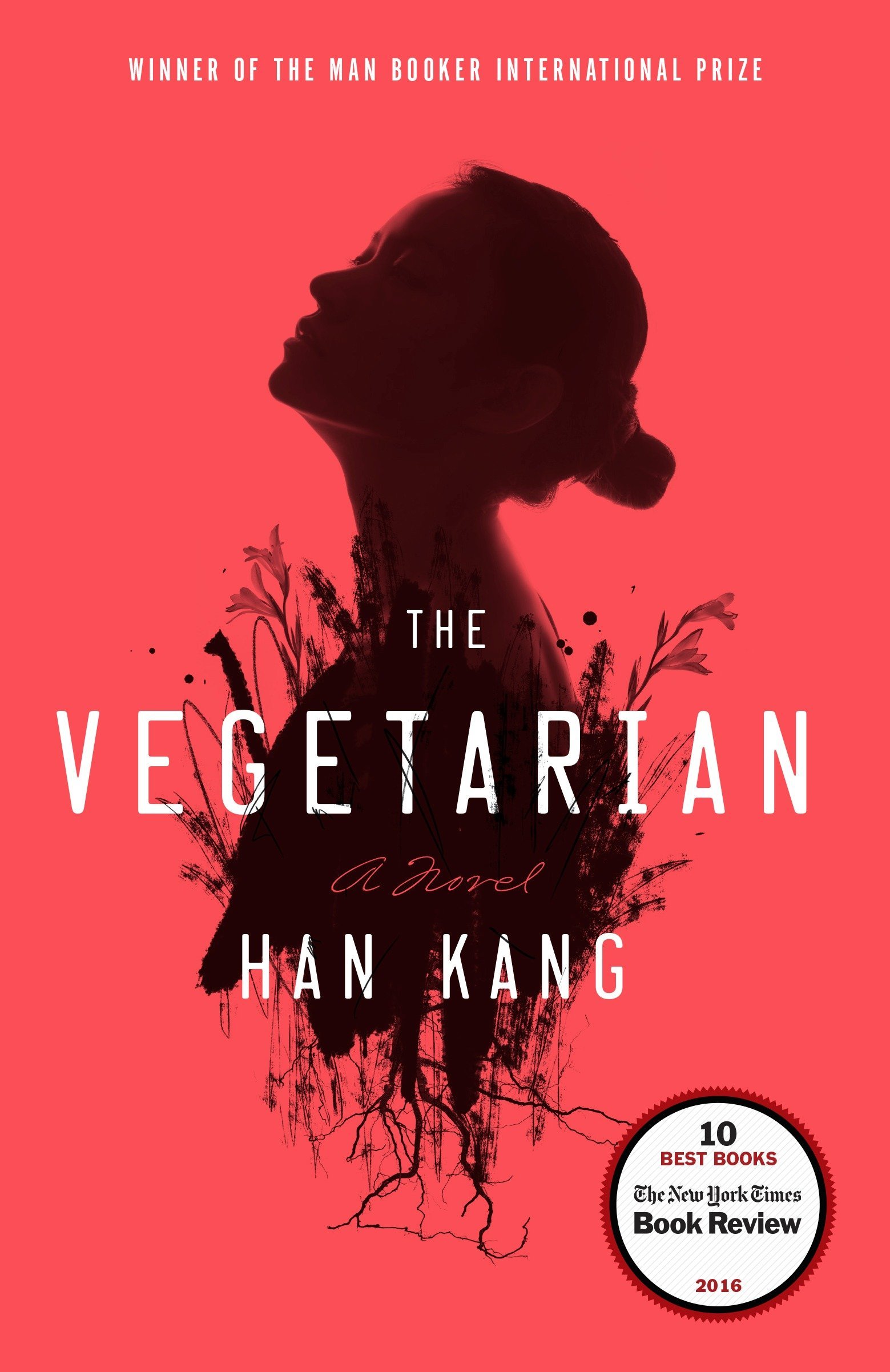 Book cover of The Vegetarian by Han Kang