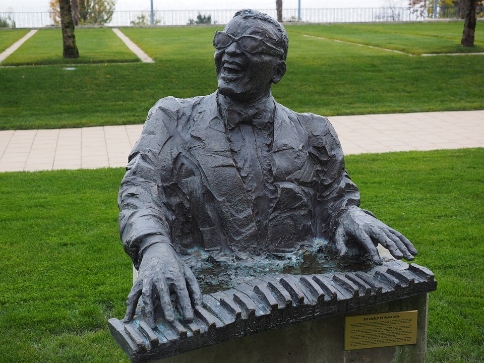Statue of Ray Charles