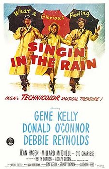movie poster for Singin' in the Rain