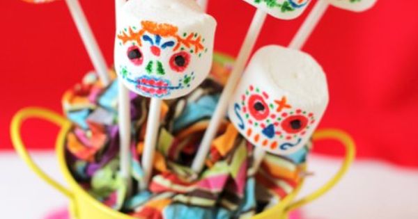 Day of the Dead marshmallows