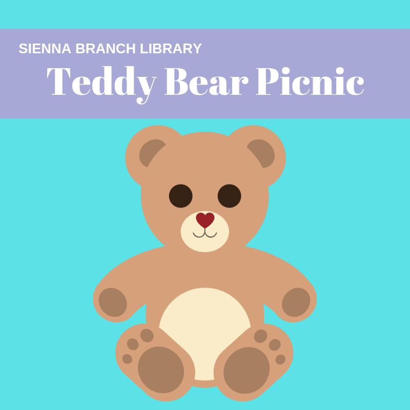 Teddy bear picnic flyer