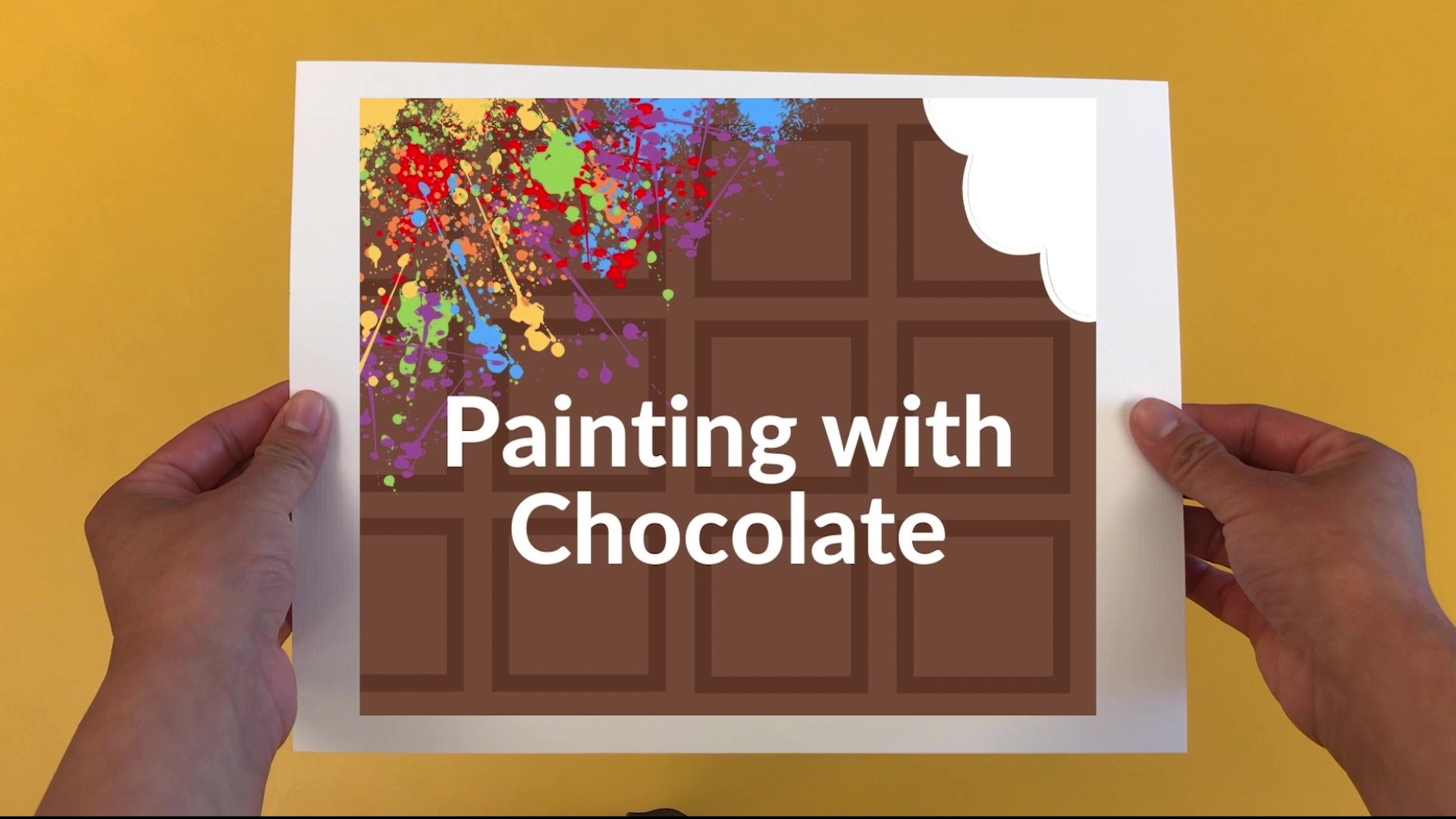 Painting with Chocolate!