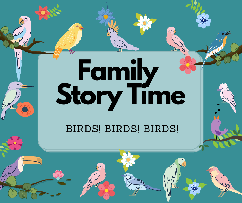 Bird themed family story time