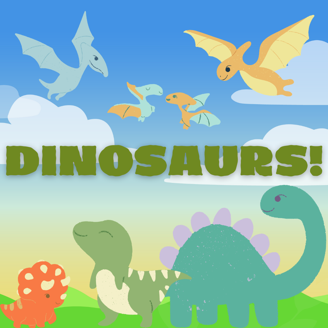 Dinosaur themed story time