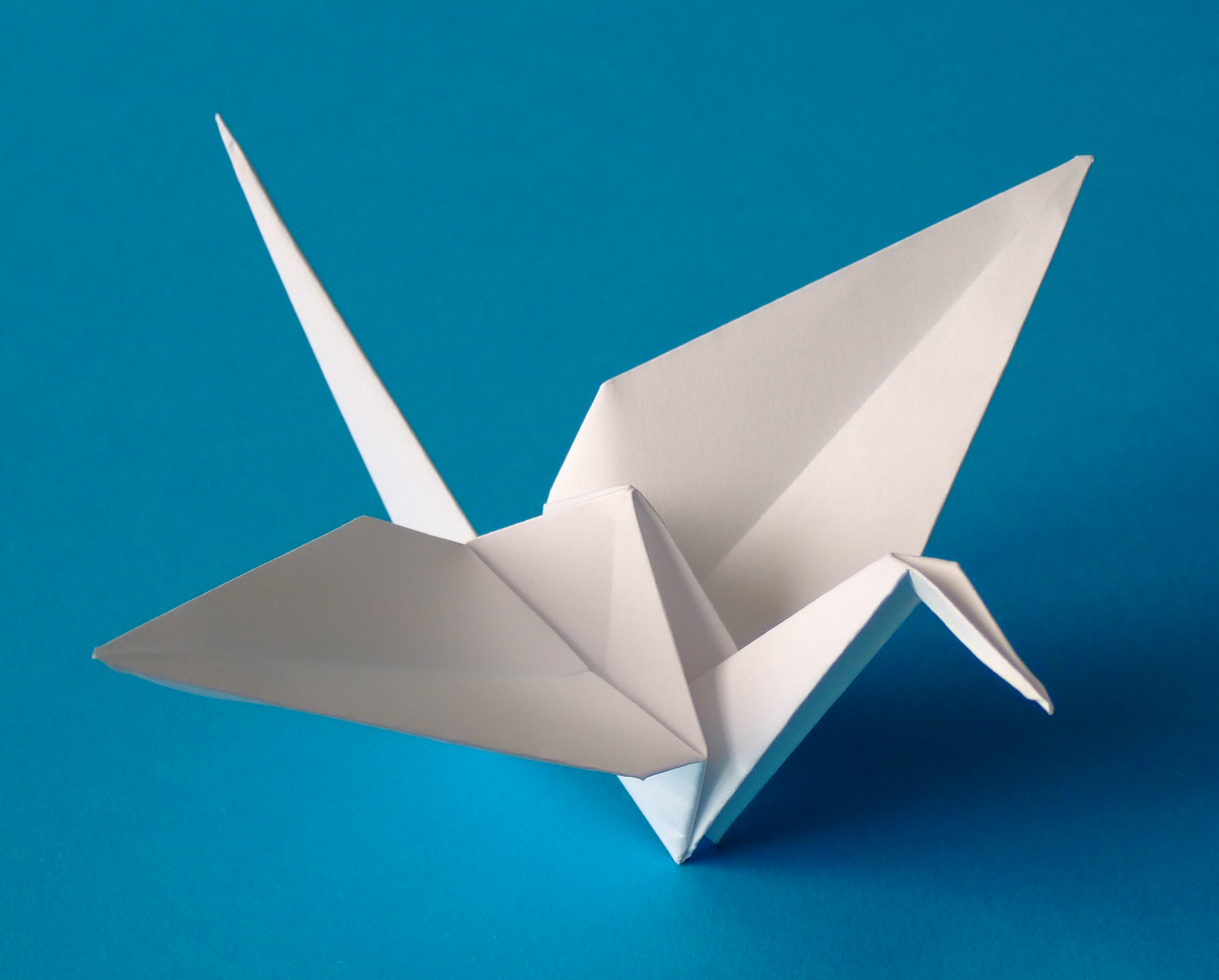 An origami crane
