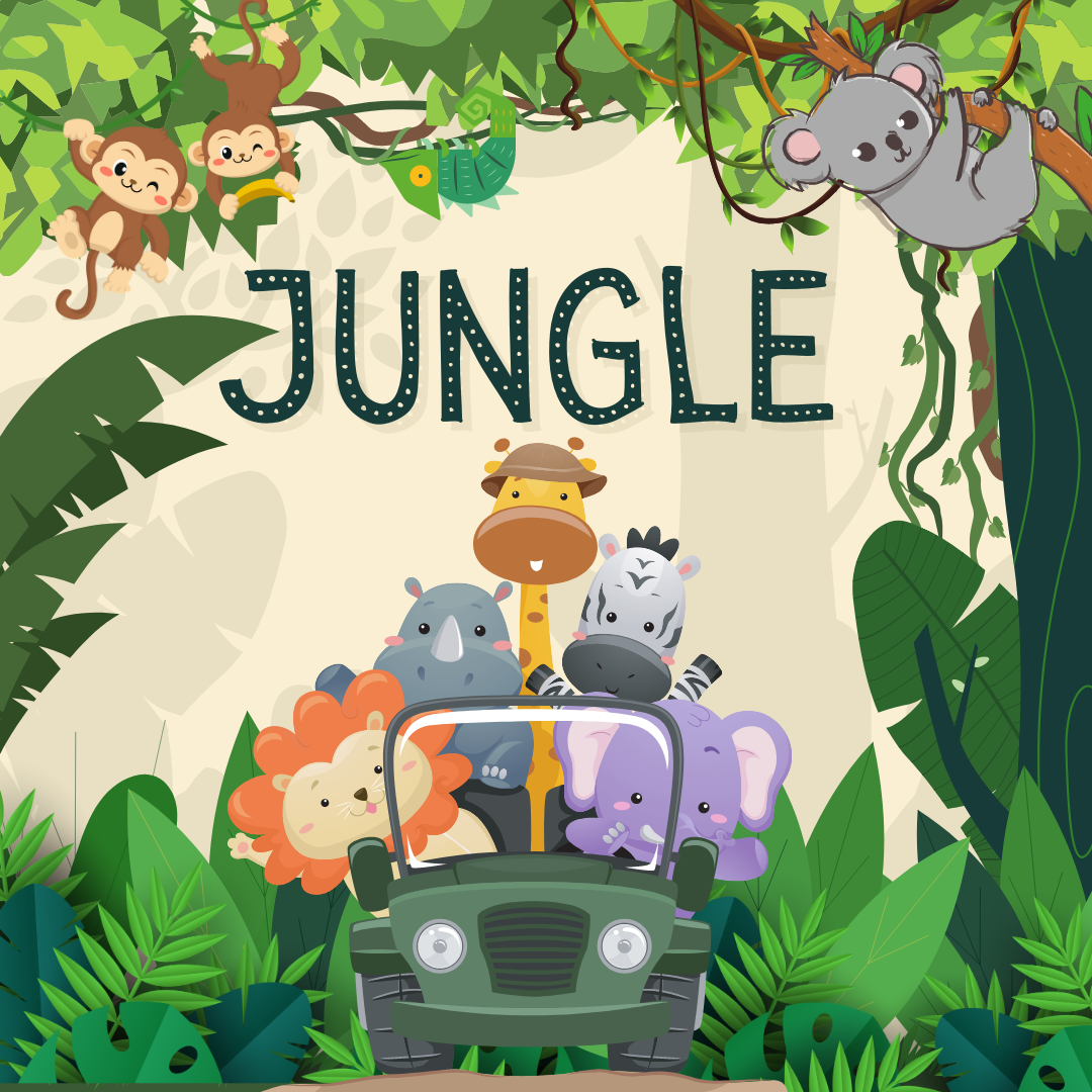jungle themed story time