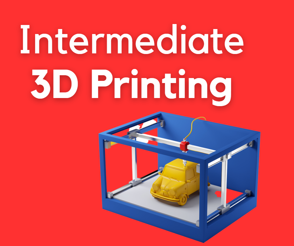 Graphic of a 3D printer