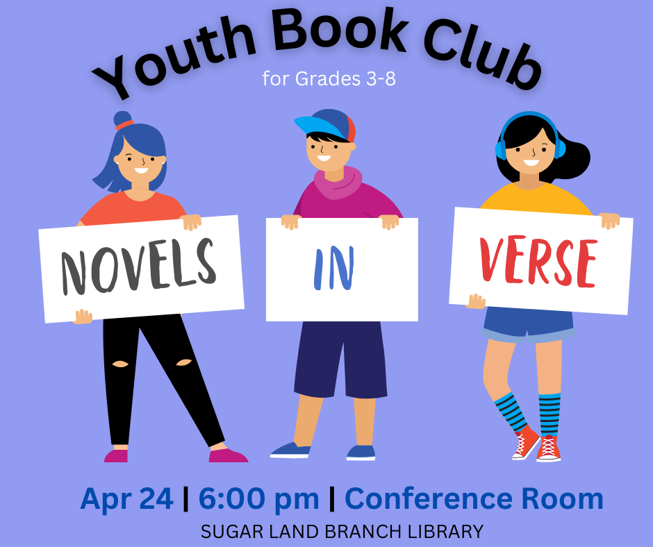 Youth Book Club: Novels in Verse