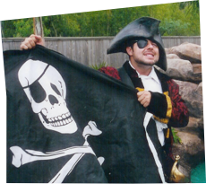 Pirate magic with Captain Haggis family program