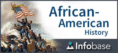 photo of the logo for the "African-American History" database
