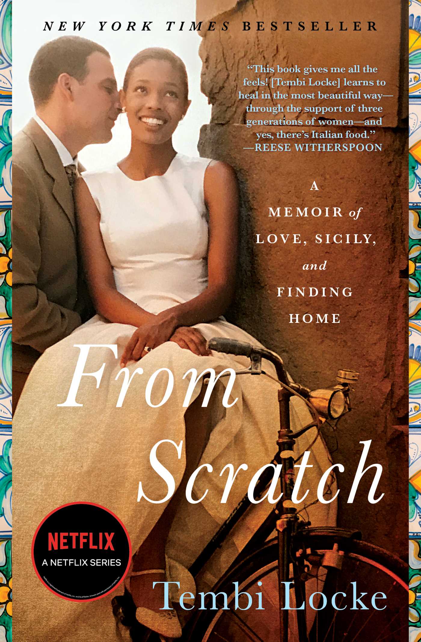 cover of the book "From Scatch" featuring a young couple on the front smiling