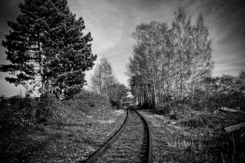 mysterious train tracks