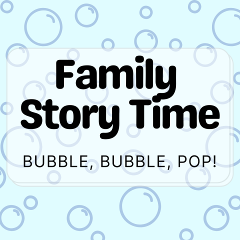 bubble themed story time