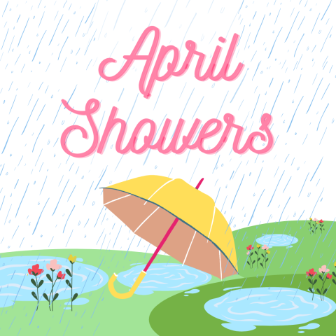 April Showers themed story time