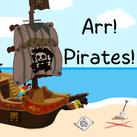 Pirate themed story time