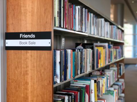Friends of the Library - Book Sale Shelves