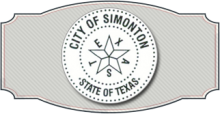 Simonton, Texas logo
