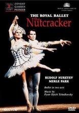 Cover of "The Nutcracker" DVD by The Royal Ballet, showing Clara & the prince