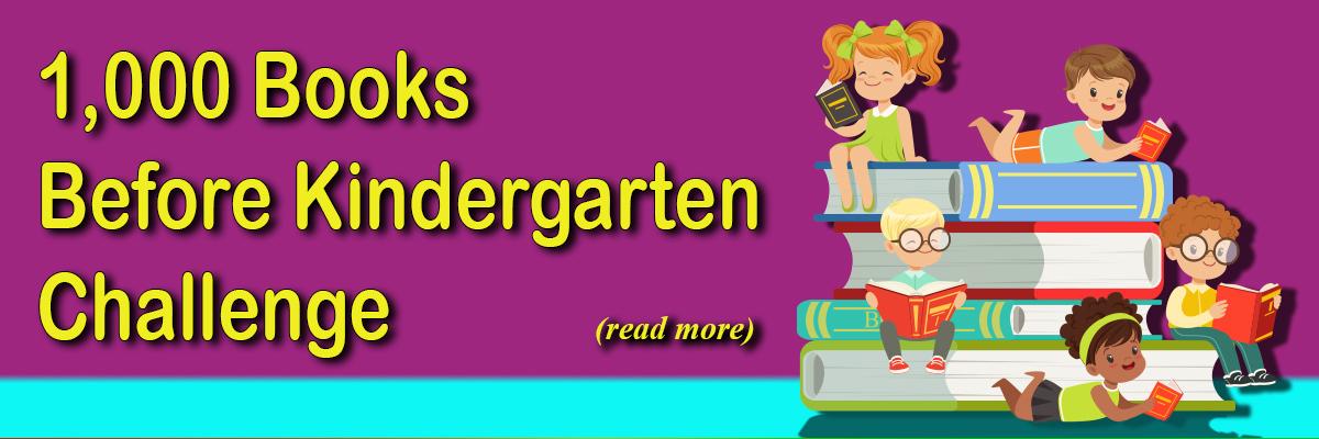 1,000 Books Before Kindergarten Challenge